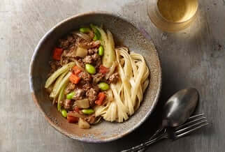 Simple lamb ragout