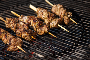 Australian Lamb Satay with Peanut Sauce