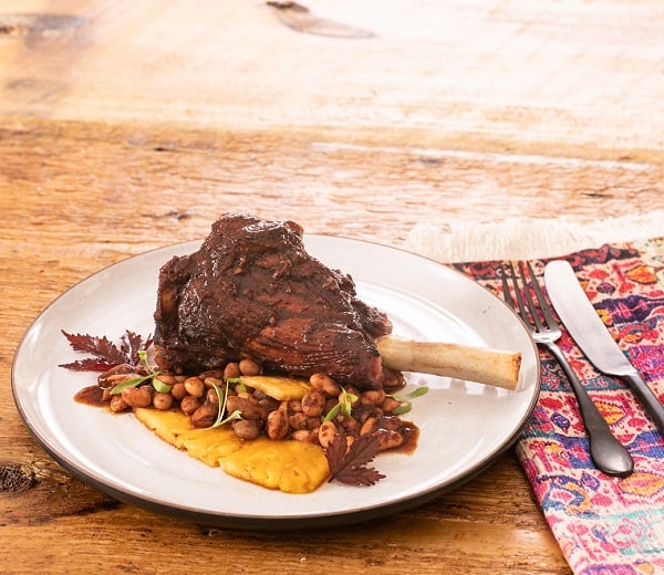 Aussie Lamb Shank Barbacoa