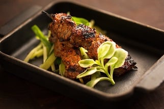 Australian lamb yakitori