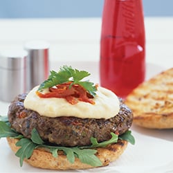 Mediterranean Lamb Burger