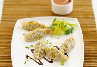 Gyoza lamb pot stickers